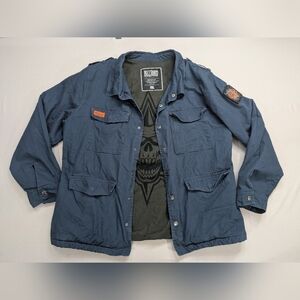 Blizzard World of Warcraft Bolvar Full-Button Jacket blue 2XL gamer